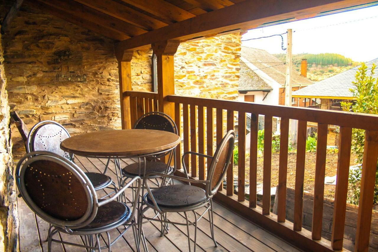 Casa Rural Bierzo Encantado Valle de Finolledo Esterno foto